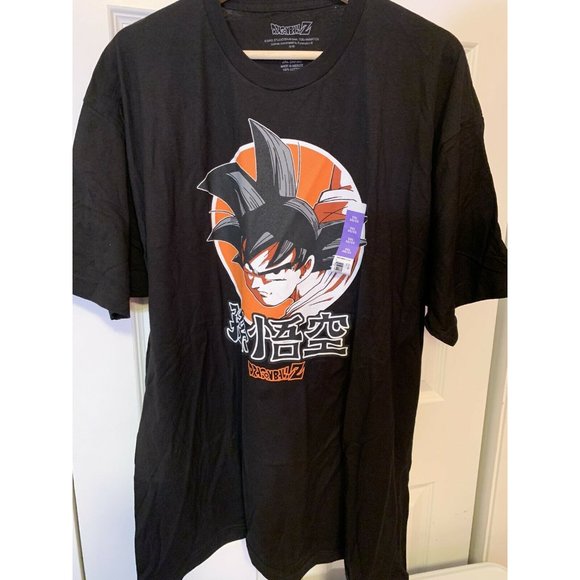 New DRAGON BALL‎ Z ANIME TSHIRT Men’s Sz 2XL SHORT SLEEVE CREW NECK BLACK NWT - Picture 6 of 7